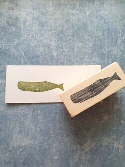 Whale stamp