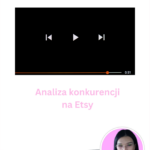 Warsztat Analiza konkurencji na Etsy
