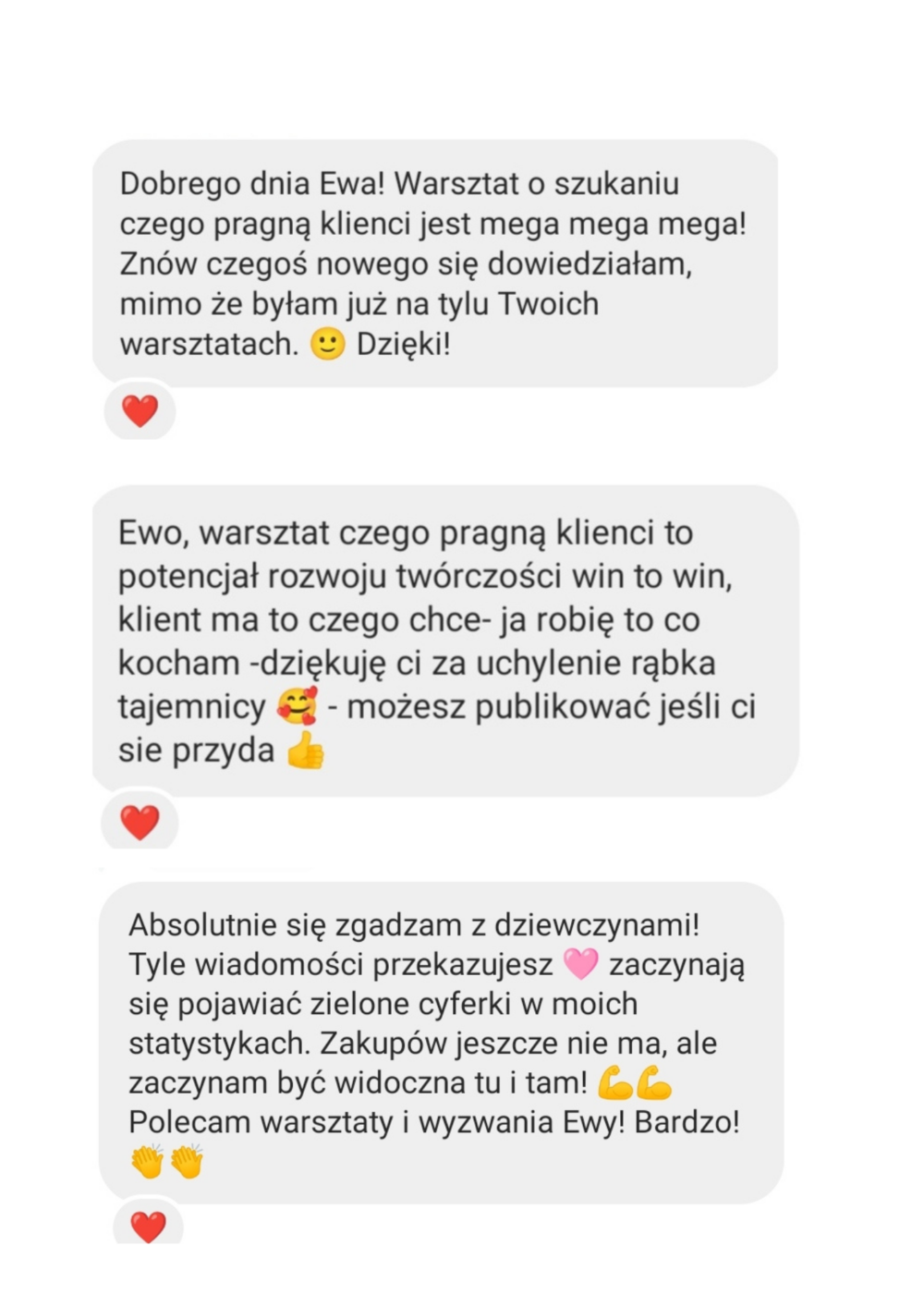 Opinia Opinia klientek