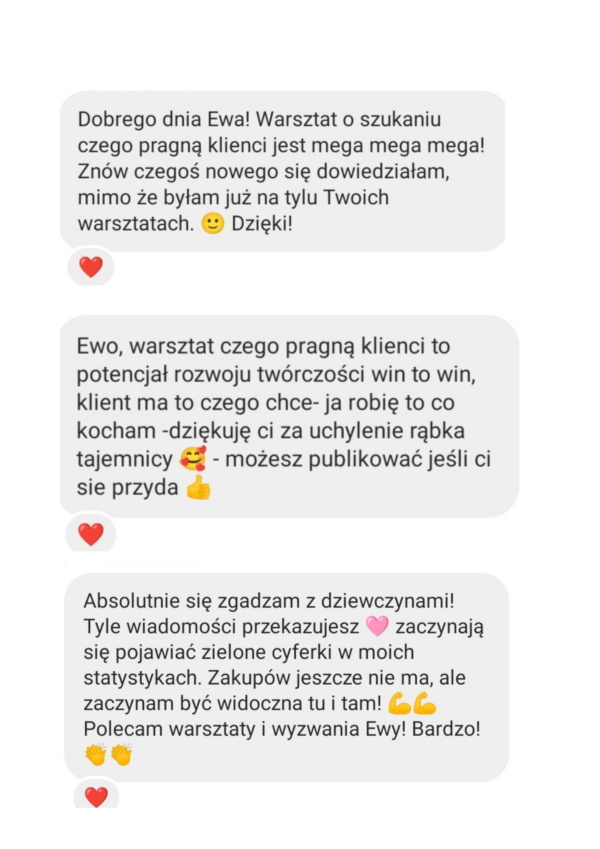 Opinia Opinia klientek