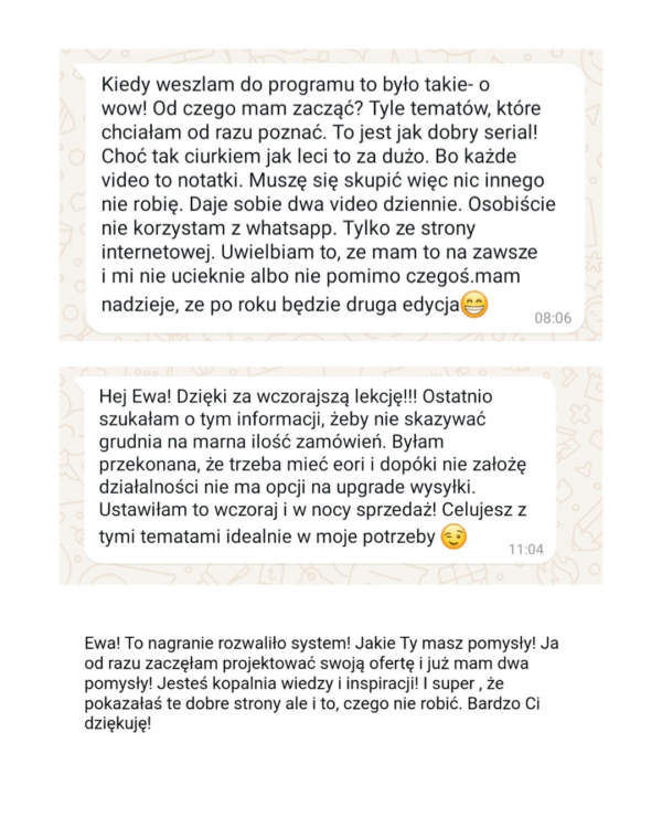 Program Ewa mówi. Opinie kleintek. Cytuję fragment "To nagranie rozwaliło system!"