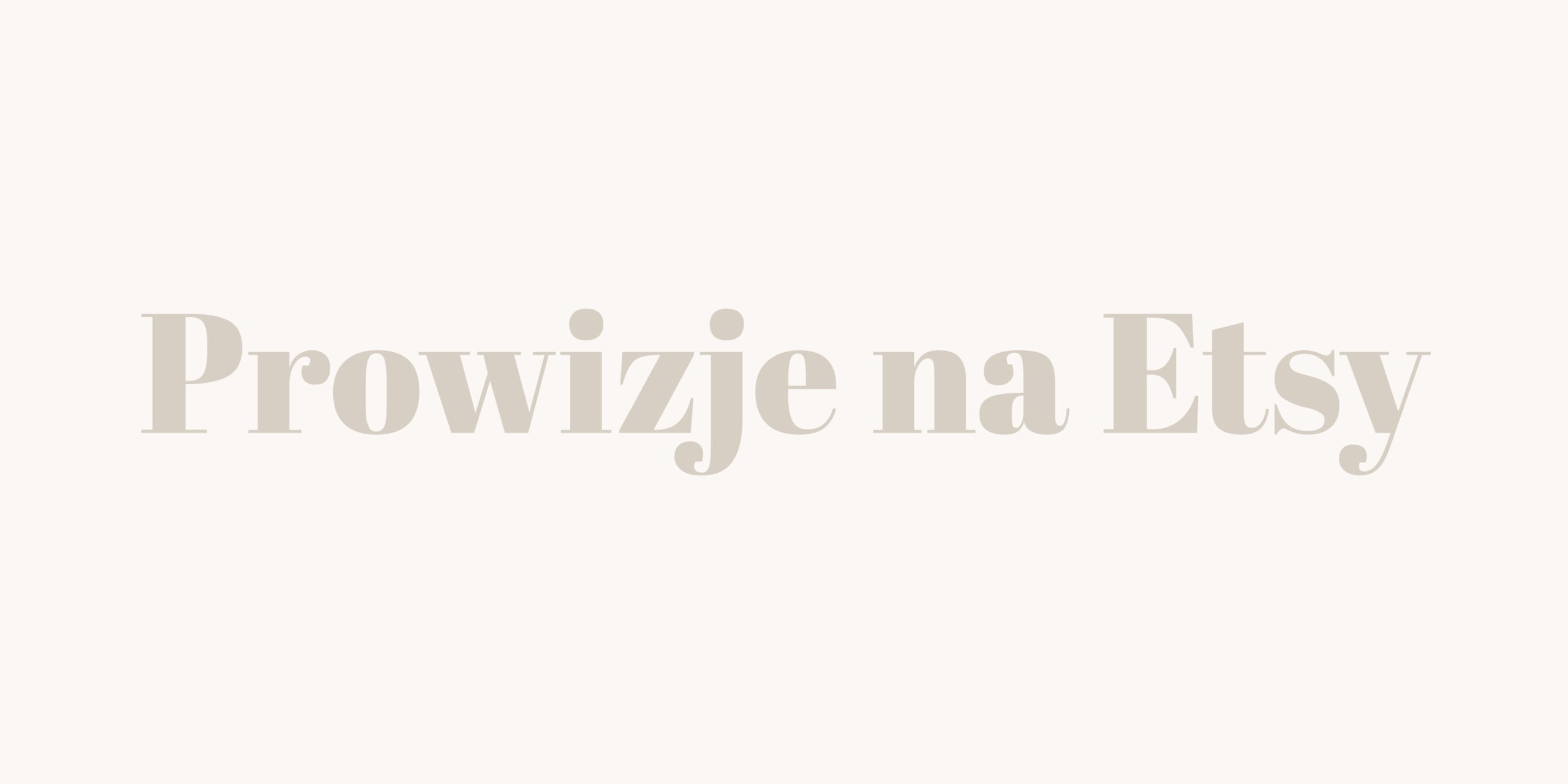 Okładka artykułu, w którym Ewa Szczepańska, ekspert Etsy omawia, jakie są prowizje od sprzedaży na platformie.