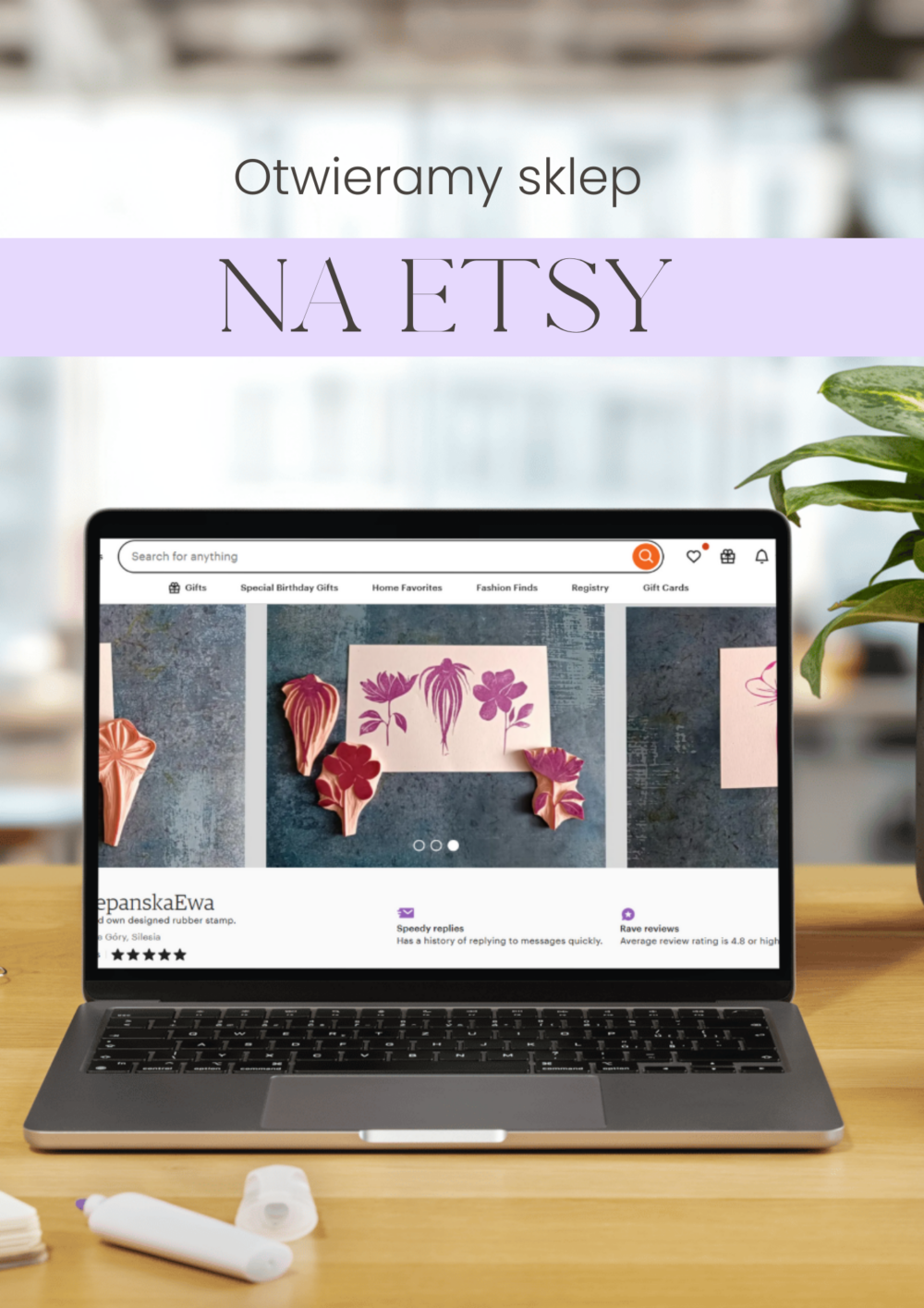 Warsztat otwieramy sklep na Etsy