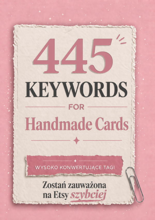 Pakiet słów kluczowych dla pozycjonowania ręcznie robionych torebek/. SEO rękodzielnika