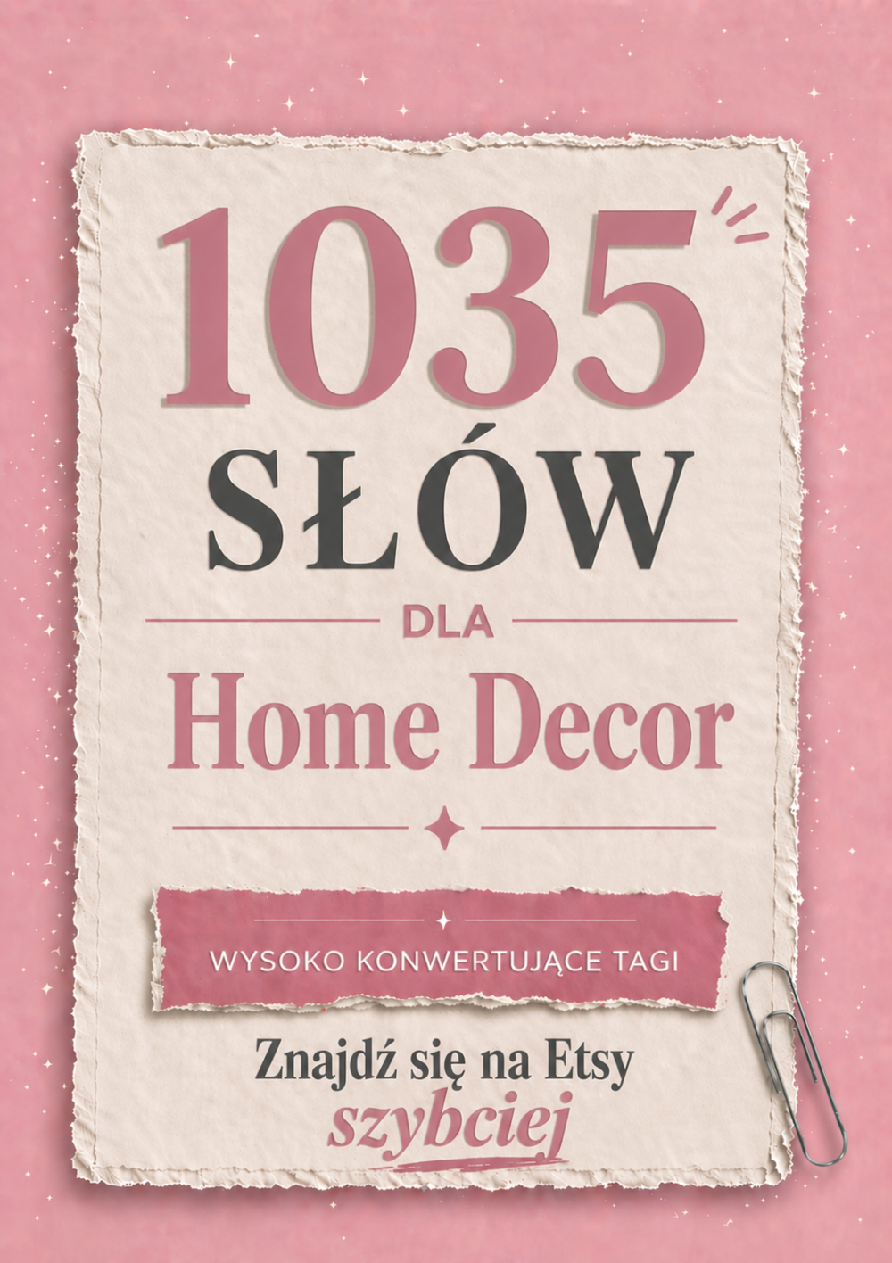 Home decor- pakiet słów kluczowych