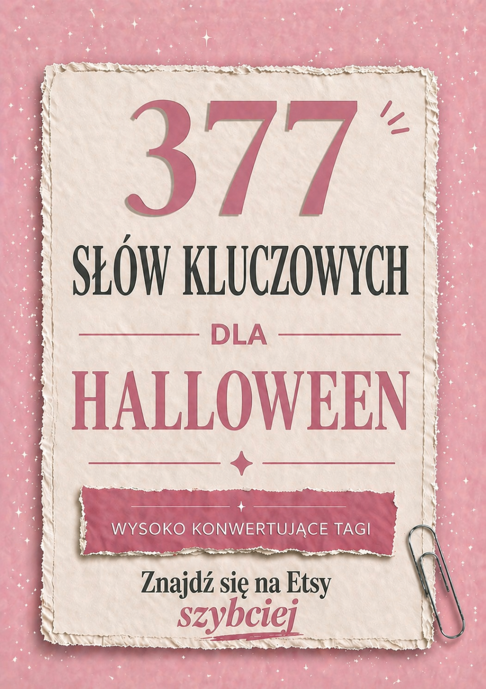 Halloween- pakiet słów kluczowych