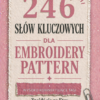 Słowa kluczowe dla wzorów na haft