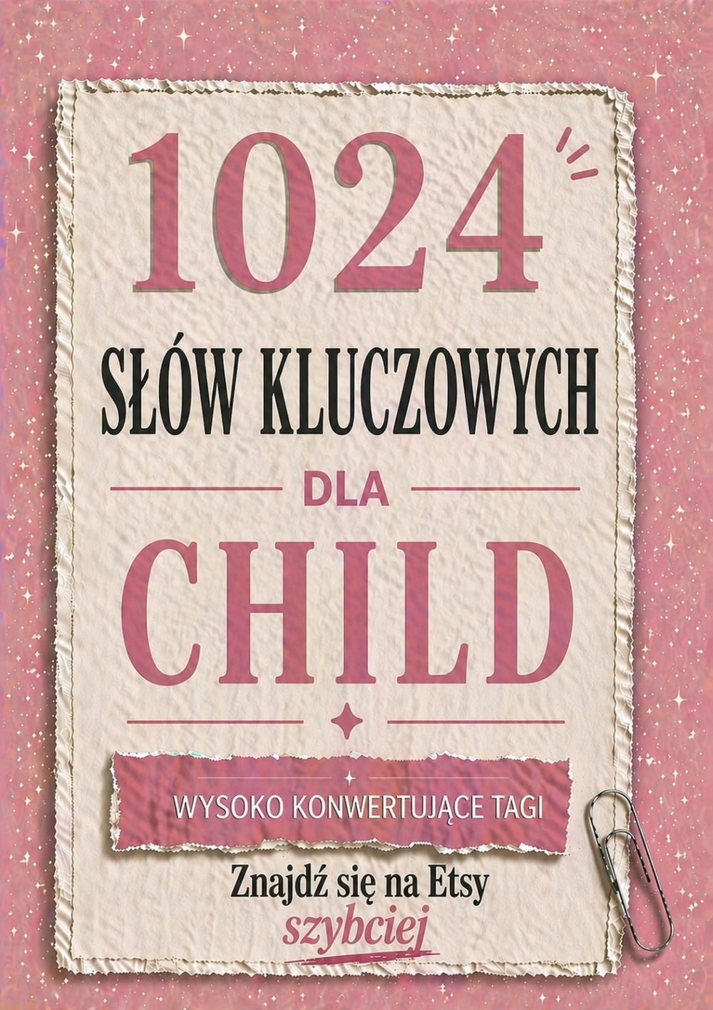 baza słów pod SEO dla kategorii child
