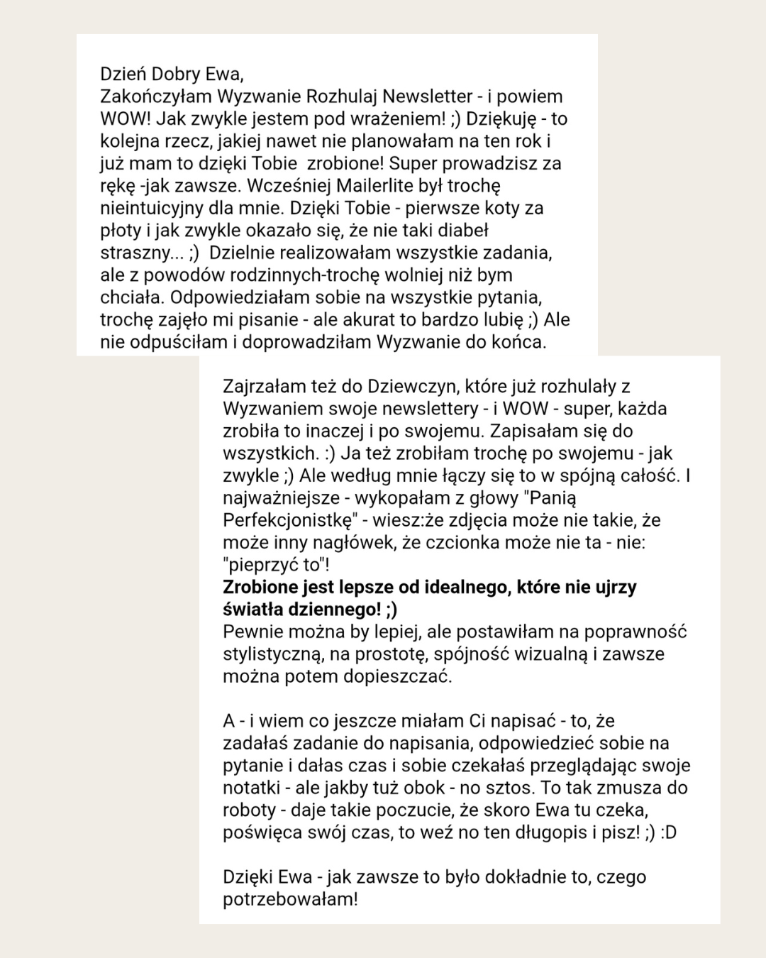 Copy of Copy of Copy of Copy of Beige and Brown Minimalist New Webinar Instagram Post (5) Opinia o wyzwaniu