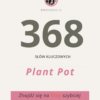 Frazy klucozwe z kategorii Plant pot, do pozycjonowania w Google, Pinterest, Etsy Baza słów kluczowych dla pozycjonowania ofert z kategorii Plant pot