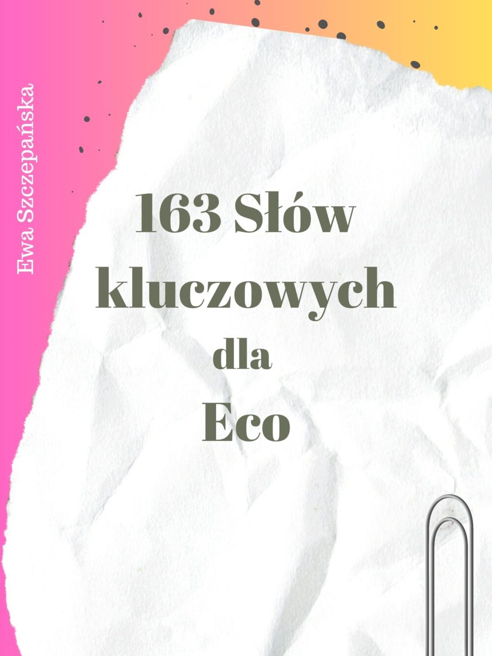 Baza słów kluczowych eco, do pozycjonowania ofert