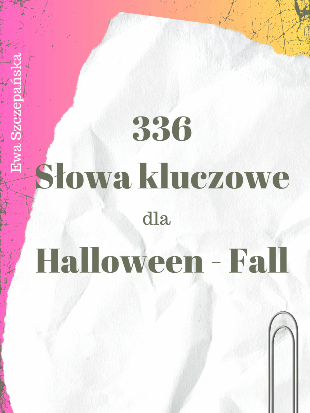 Halloween słowa kluczowe