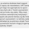 Opinia kursantki o skuteczności wyzwania w tworzeniu lead magnetu dla rękodzielniczek