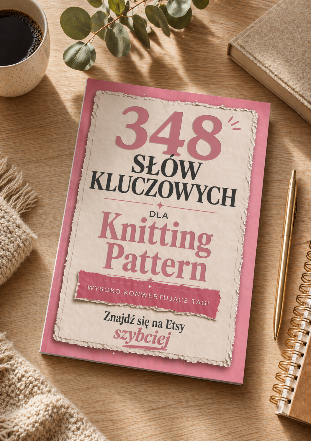 Stylowa przestrzeń robocza z książką