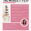 Newsletter z ciekawostkami o platformie Etsy