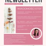 Newsletter z ciekawostkami o platformie Etsy
