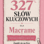 Macrame- pakiet słów kluczowych