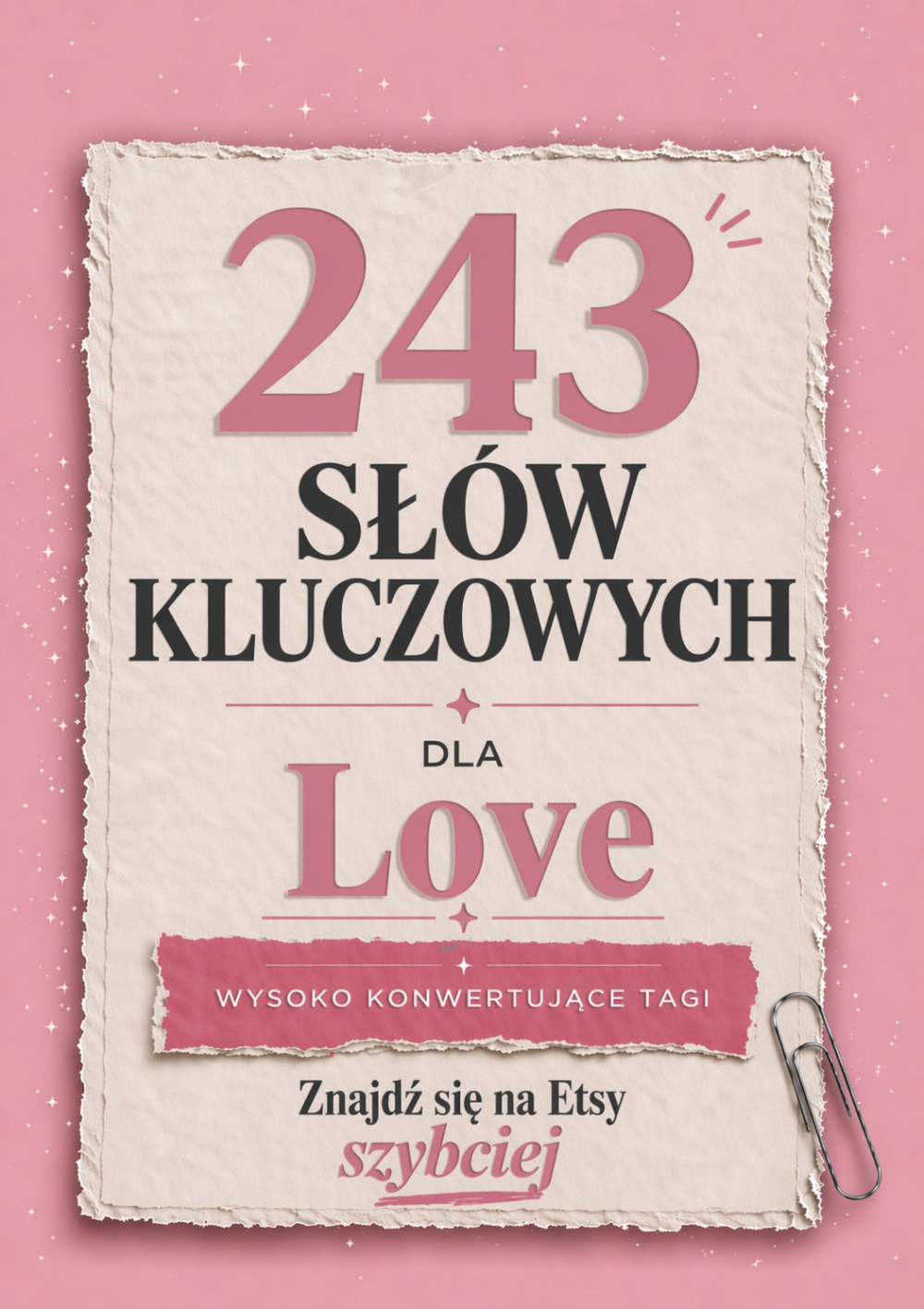 Love - pakiet słów kluczowych