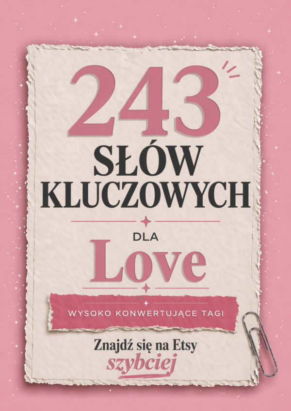 Wysokokonwertujące tagi na Etsy Wysokokonwertujące tagi na Etsy