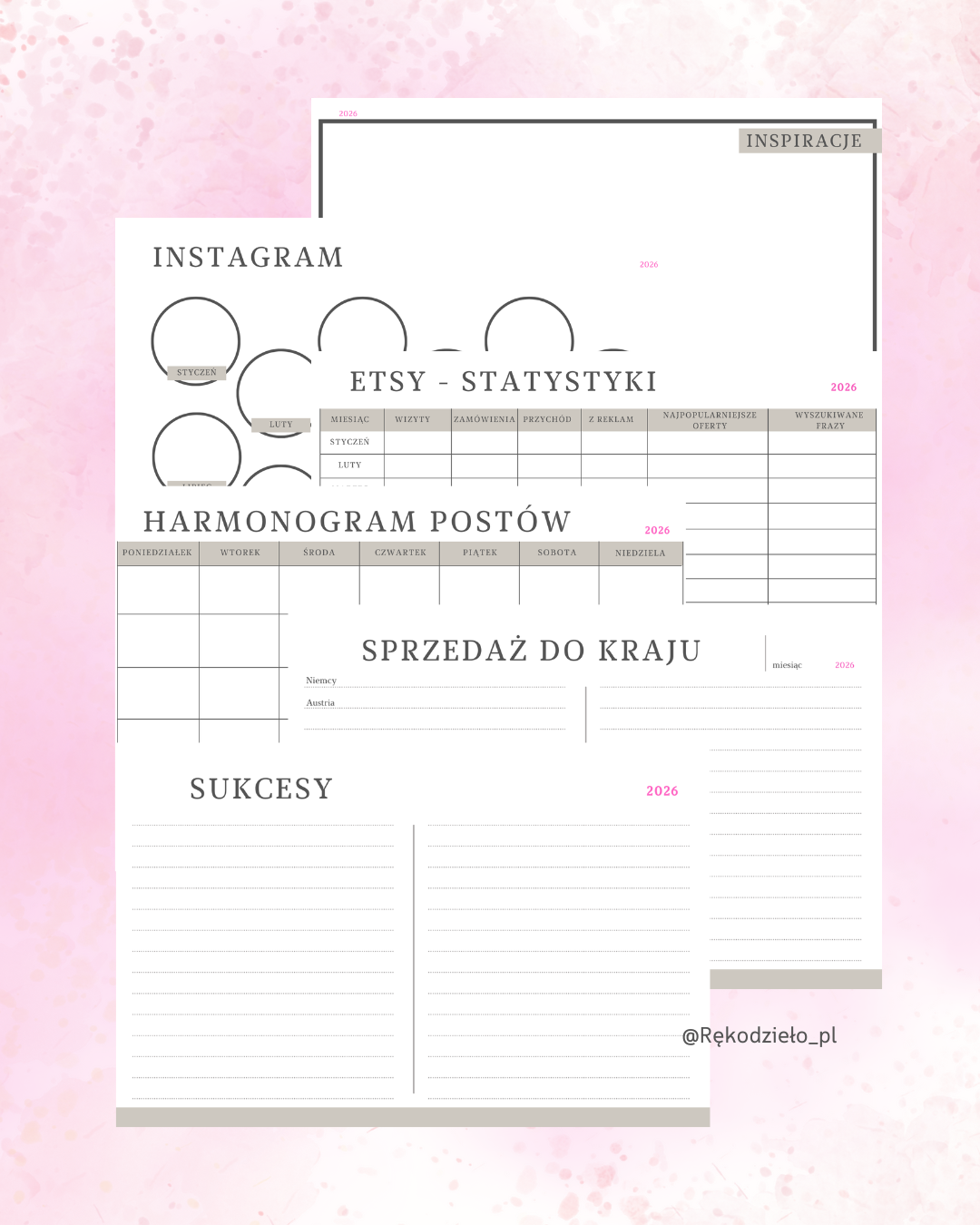 Karty planera na 2026