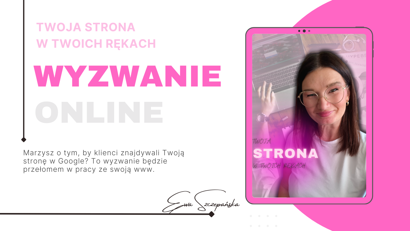 Twoja strona w Twoich rękach