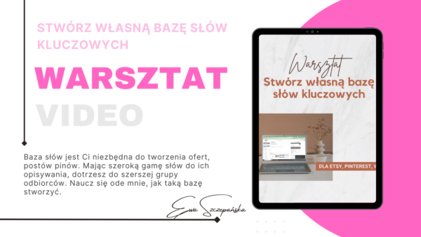 Warsztat- stwórz własną bazę słów kluczowych