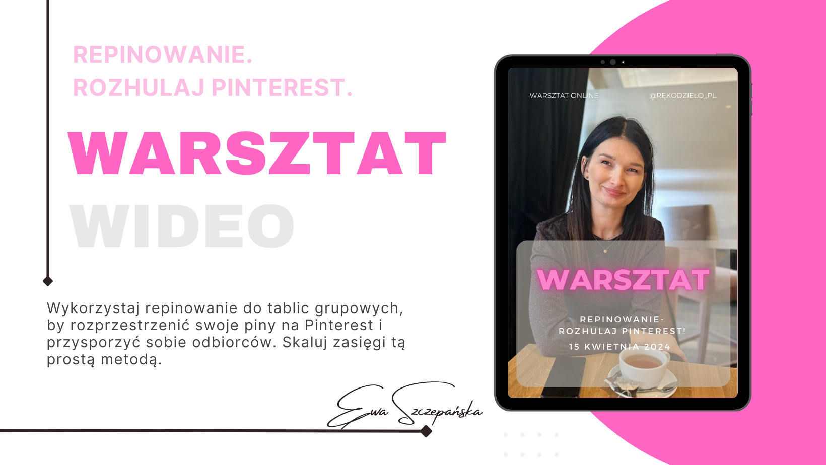 Repinowanie. Warsztat.