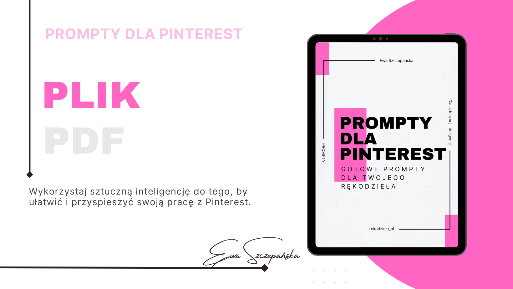 Prompty dla rozwoju Pinterest