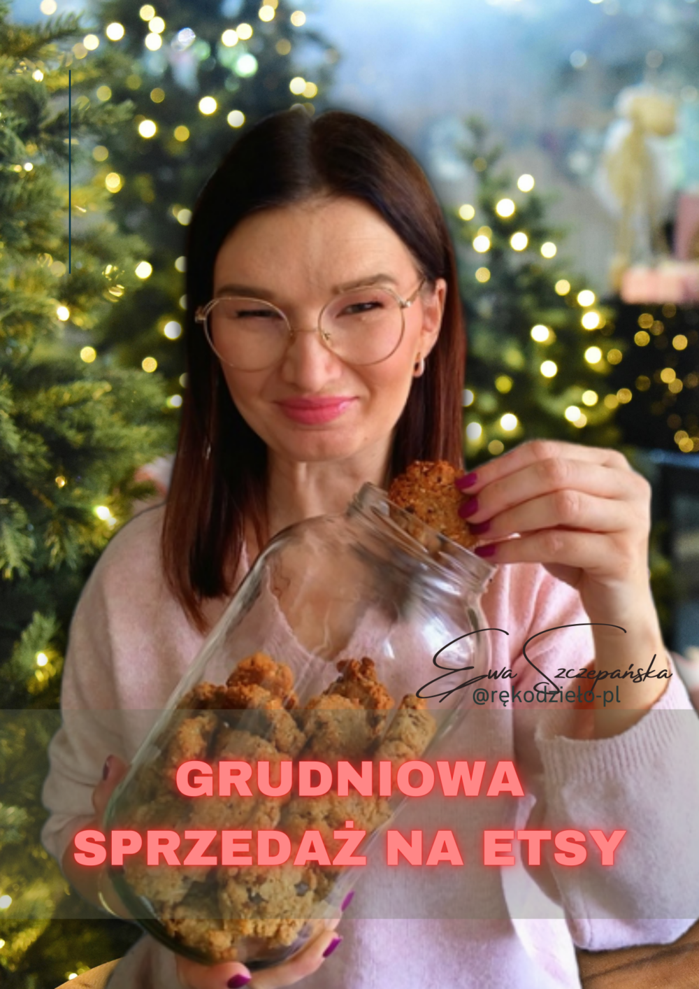 Okładka warsztatu Grudniowa sprzedaż na Etsy