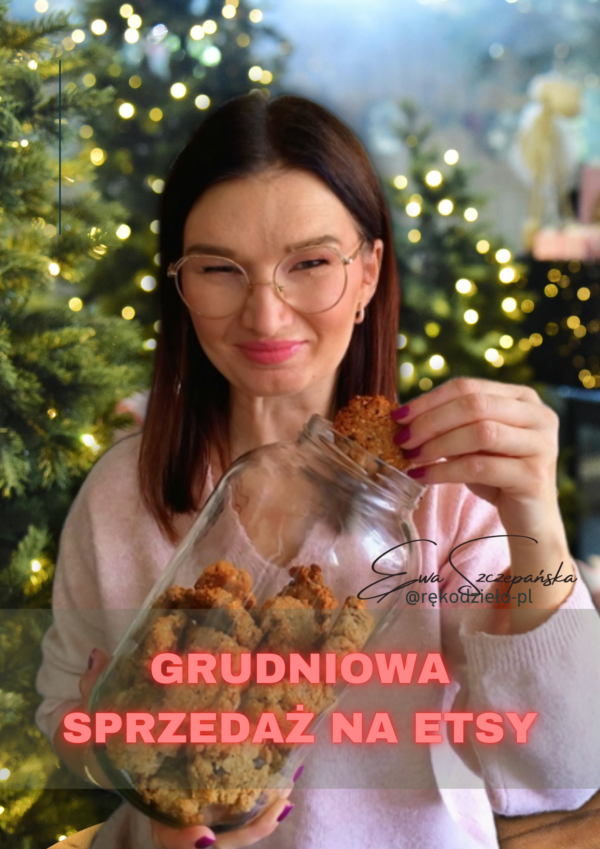 Okładka warsztatu Grudniowa sprzedaż na Etsy