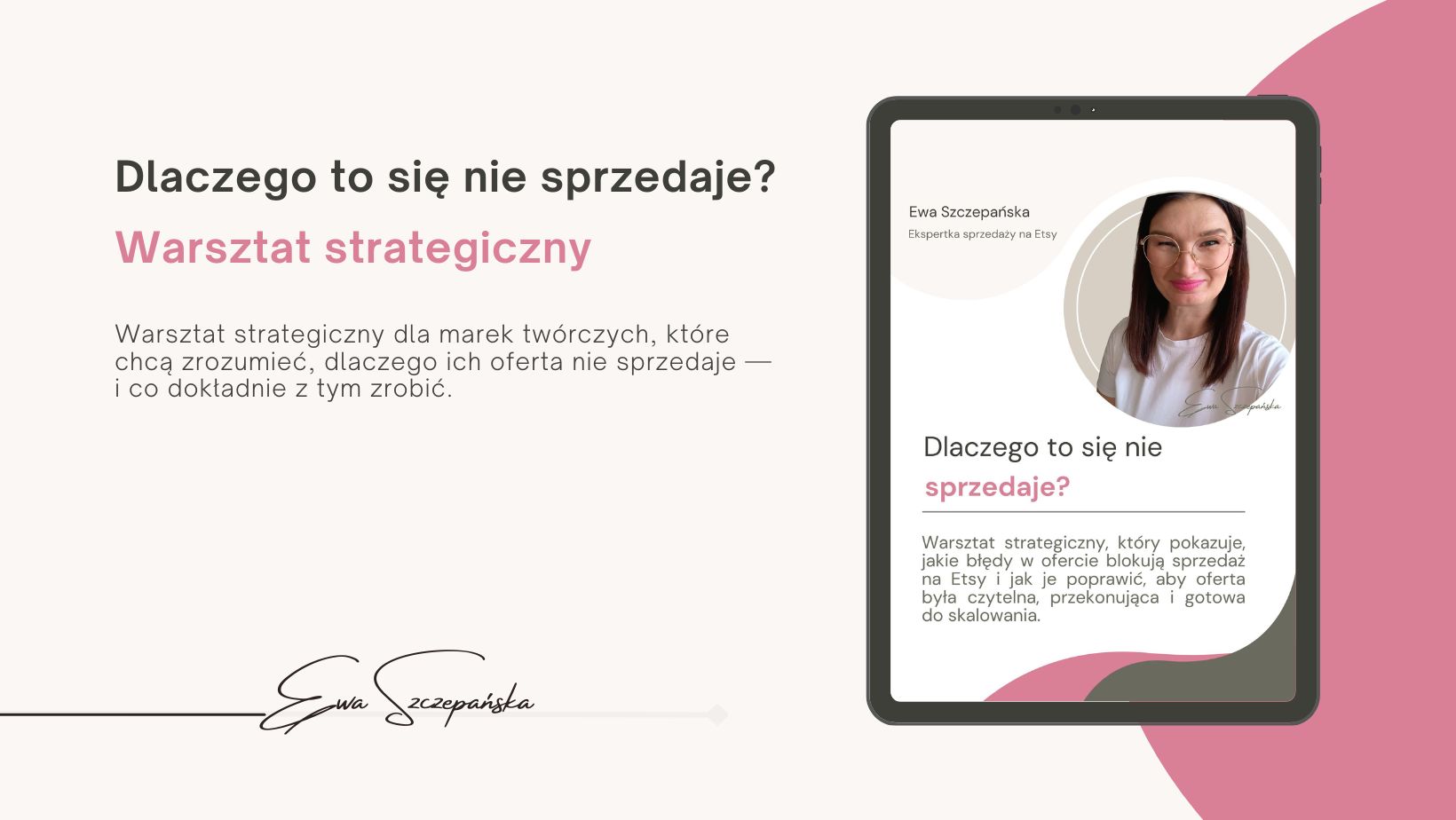 Błędy w ofercie na Etsy