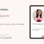 Grafika promująca nagranie o sprawdzaniu, czy problem w sklepie na Etsy wynika z SEO czy z ograniczonej widoczności algorytmicznej