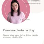 Stwórz pierwszą ofertę na Etsy