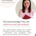 Oczywiście — poniżej masz trzy elementy gotowe do użycia na stronę sprzedaży lub do social mediów. --- ## ✅ ALT TEXT (SEO + dostępność) Grafika promująca warsztat online „Od sezonowego hitu do całorocznej sprzedaży” dla twórczyń rękodzieła z sezonową ofertą, uczący jak odsezonować produkt i sprzedawać przez 12 miesięcy w roku. --- ## ✅ Opis obrazka (np. pod grafikę / w poście) Grafika zapowiada warsztat „Od sezonowego hitu do całorocznej sprzedaży” skierowany do twórczyń rękodzieła, które sprzedają głównie w jednym sezonie (np. Q4, sezon ślubny, Wielkanoc). Szkolenie pokazuje, jak zmienić kontekst sprzedaży, zbudować linię evergreen i ustabilizować przychód bez zmiany produktu. --- ## ✅ Meta opis (do strony sprzedaży – 150–160 znaków) Warsztat dla twórczyń z sezonową ofertą. Dowiedz się, jak odsezonować produkt i sprzedawać przez 12 miesięcy w roku bez zmiany produkcji. --- Jeśli chcesz, mogę też przygotować: * wersję bardziej sprzedażową (pod reklamy), * albo wersję bardziej SEO-techniczną pod stronę lądowania.