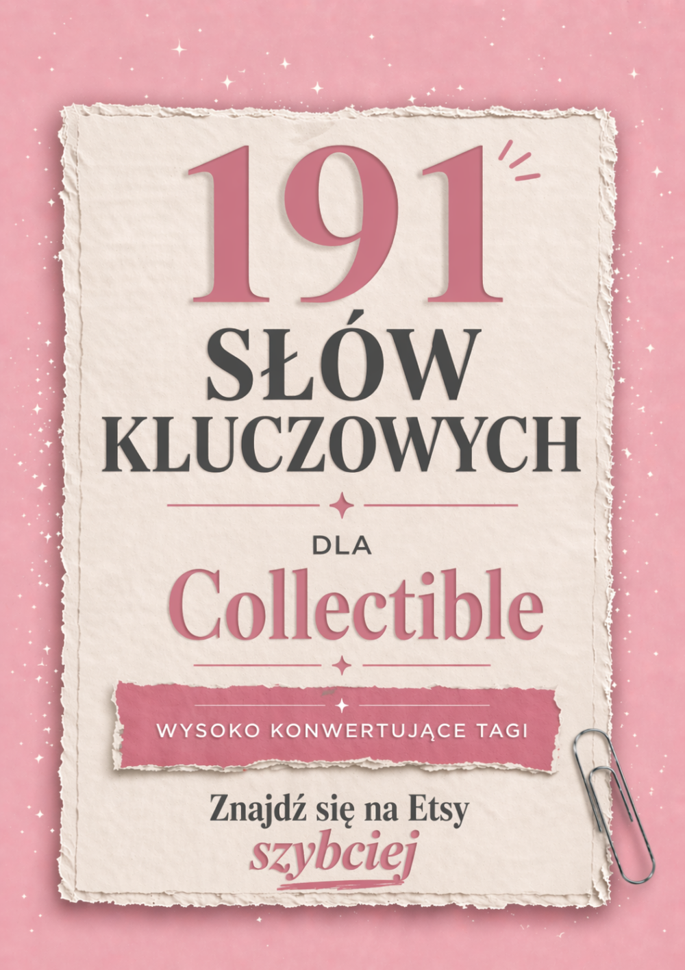 Collectible- pakiet słów kluczowych
