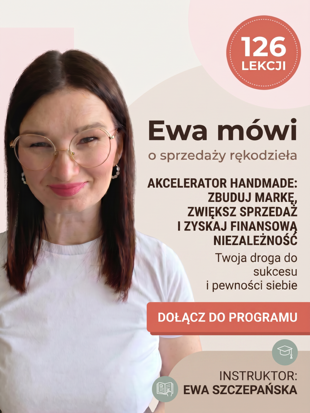 Ewa mówi o sprzedaży rękodzieła - program nauki sprzedaży