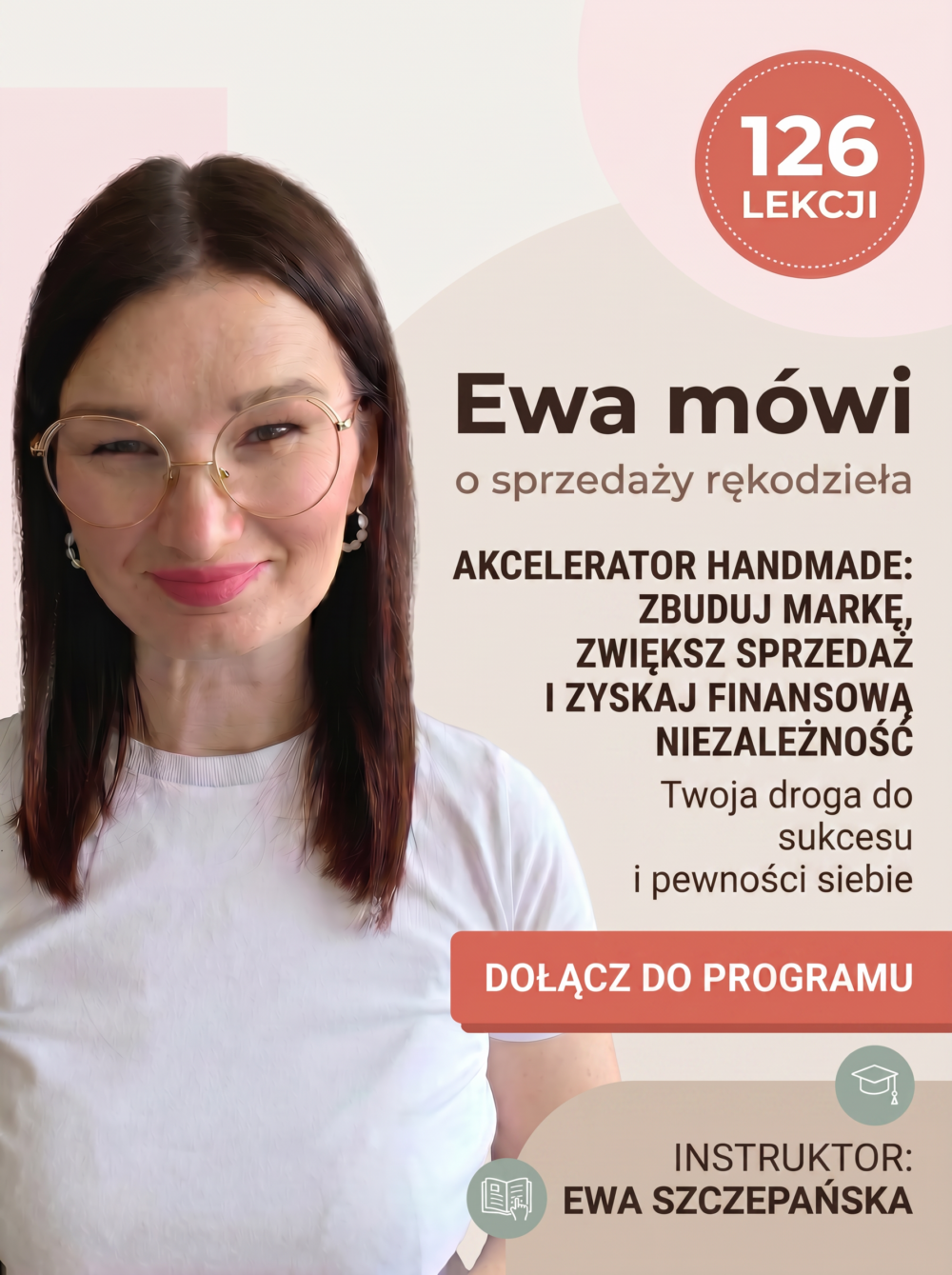 Ewa mówi o sprzedaży rękodzieła - program nauki sprzedaży