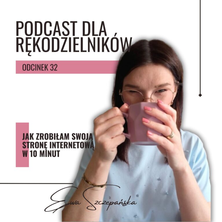 Jak zrobiłam swoją stronę internetową w 10 minut