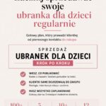 Lejek sprzedażowy dla ubranek dziecięcych