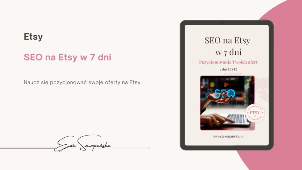 SEO na Etsy