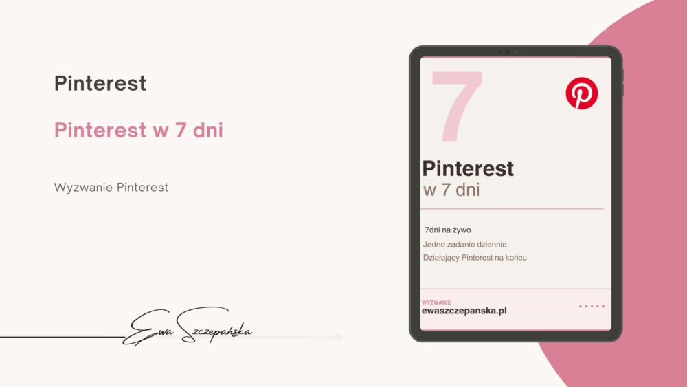 Wyzwanie Pinterest dla rękodzielniczek