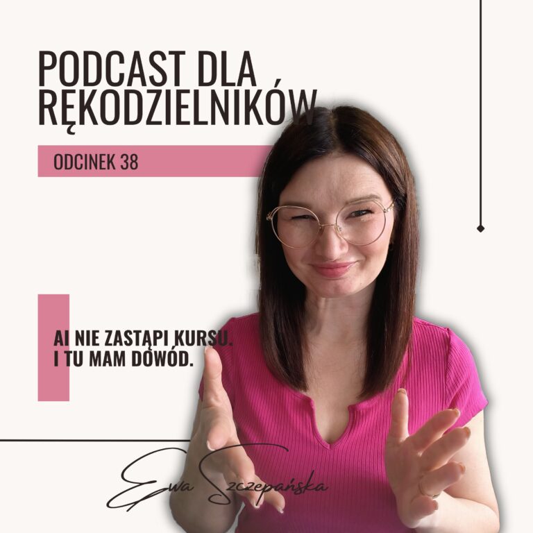 AI nie zastąpi kursu. I tu mam dowód.