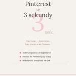 Pinterest w 3 sekundy, krótki warsztat dla rękodzielniczek