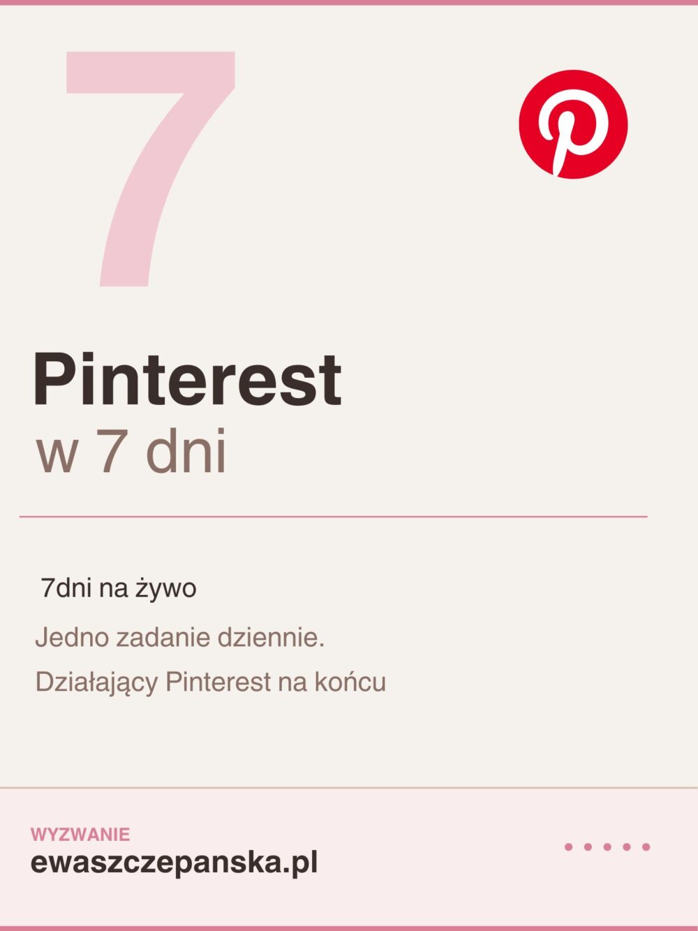 Wyzwanie Pinterest dla rękodzielniczek