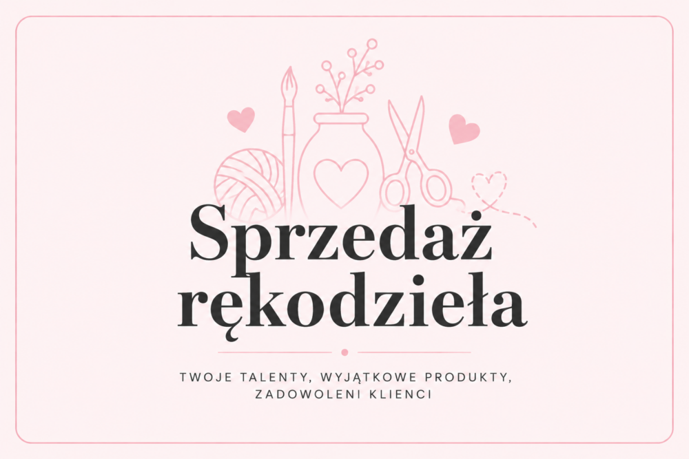 sprzedaż rękodzieła