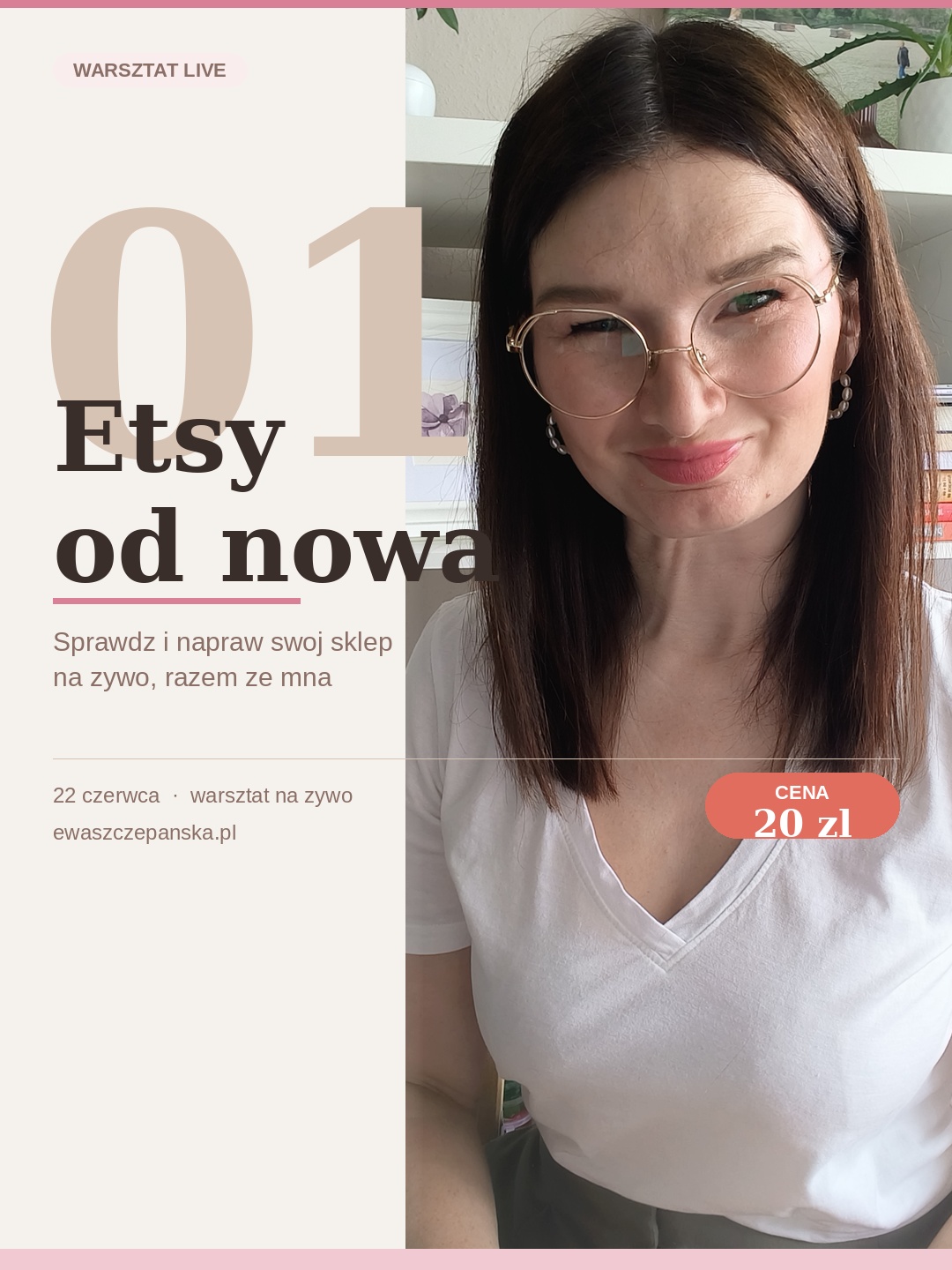 Warsztat naprawczy dla sprzedawców, którzy samodzielnie założyli sklep na Etsy.