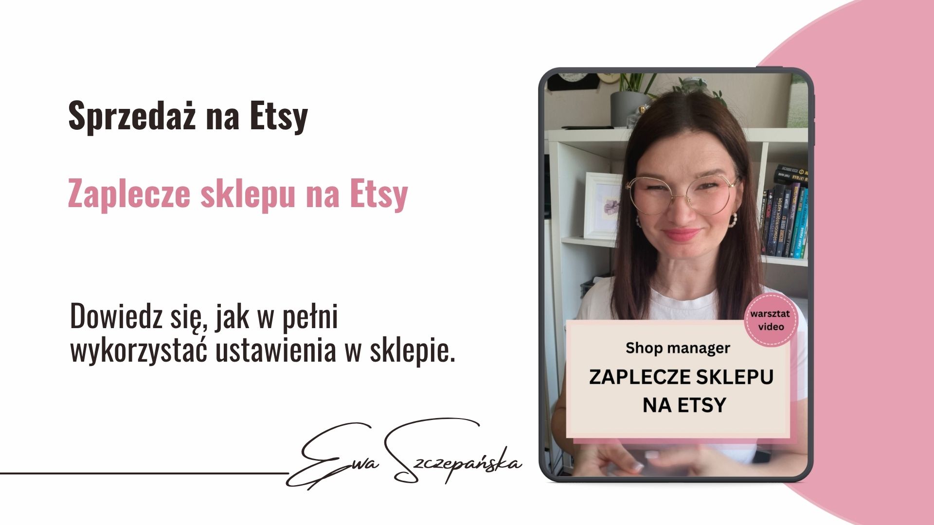 Zaplecze sklepu na Etsy