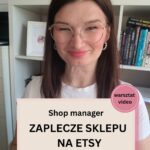 Zaplecze sklepu na Etsy