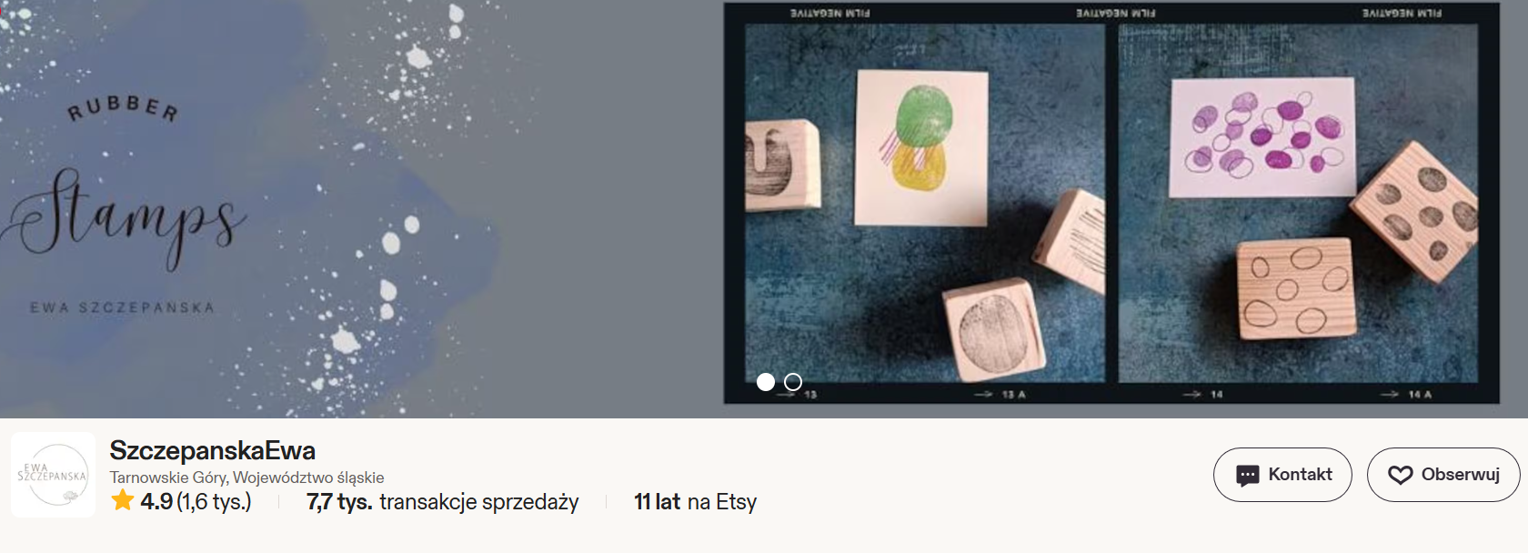 Sklep Ewy na Etsy