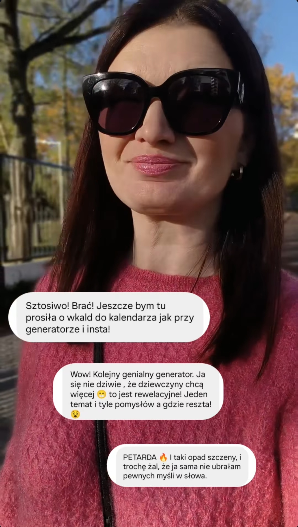 Pozytywne opinie klientek na temat generatora pomysłów na posty dla rękodzielniczek